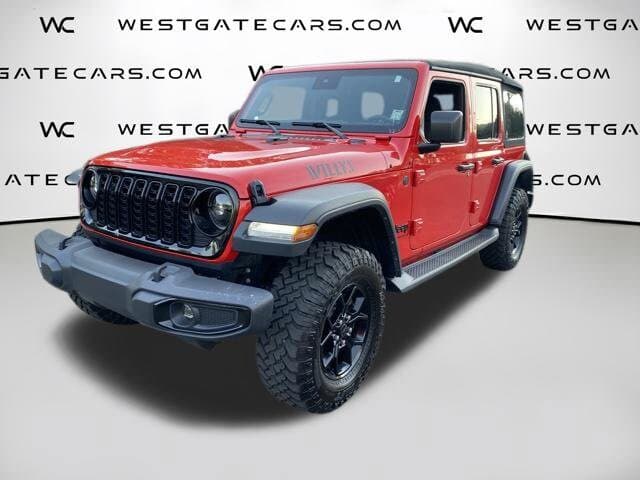 2024 Jeep Wrangler Willys — photo 1 of 34