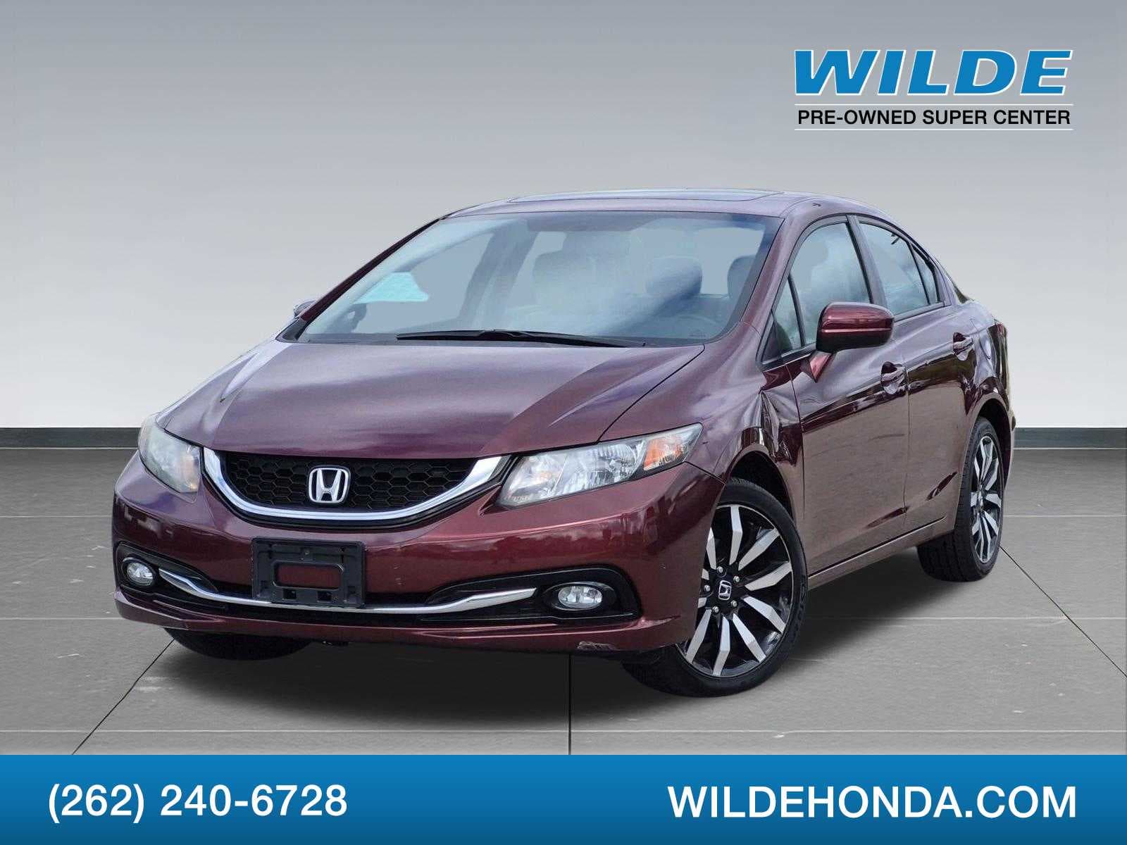 2015 Honda Civic Sedan EX-L — photo 1 of 32