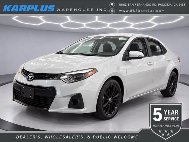 2015 Toyota Corolla S Plus — photo 1 of 3