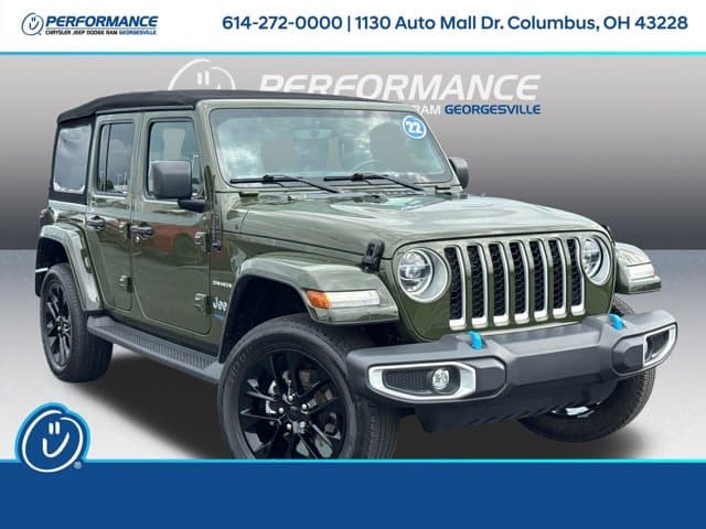 2022 Jeep Wrangler Unlimited Sahara 4xe — photo 1 of 42