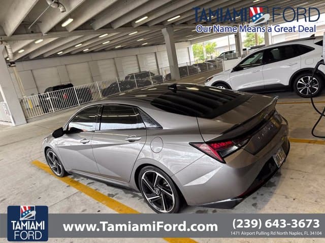 2022 Hyundai Elantra N Line — photo 1 of 3