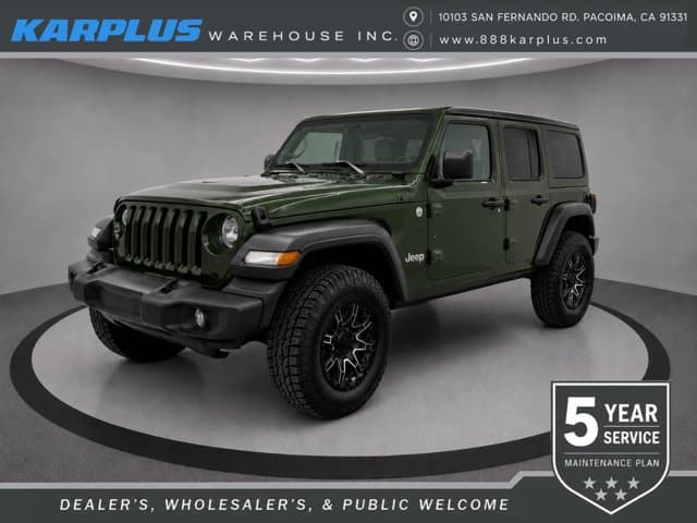 2020 Jeep Wrangler Unlimited Sport — photo 1 of 30
