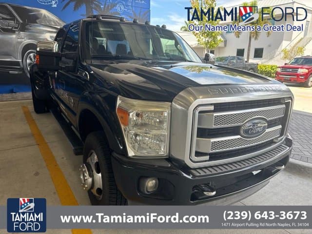 2013 Ford Super Duty F-350 DRW Platinum — photo 1 of 8