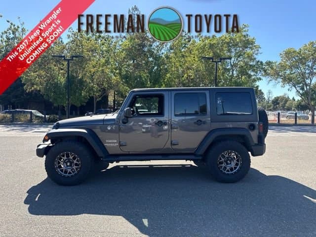 2017 Jeep Wrangler Unlimited Sport — photo 1 of 12
