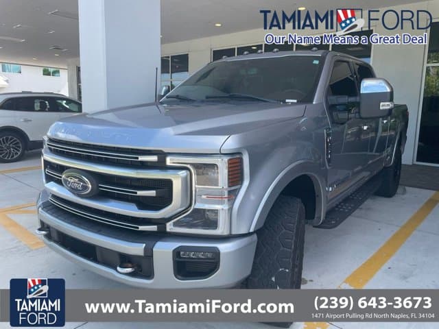 2022 Ford Super Duty F-250 SRW Platinum — photo 1 of 5