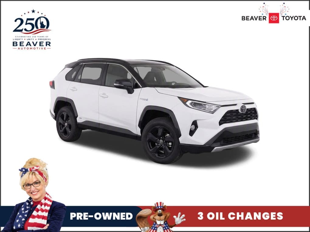 2019 Toyota RAV4 Hybrid XSE — photo 1 of 14