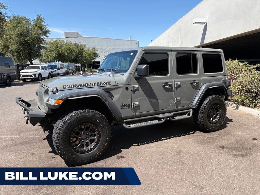 2022 Jeep Wrangler Unlimited High Tide — photo 1 of 34
