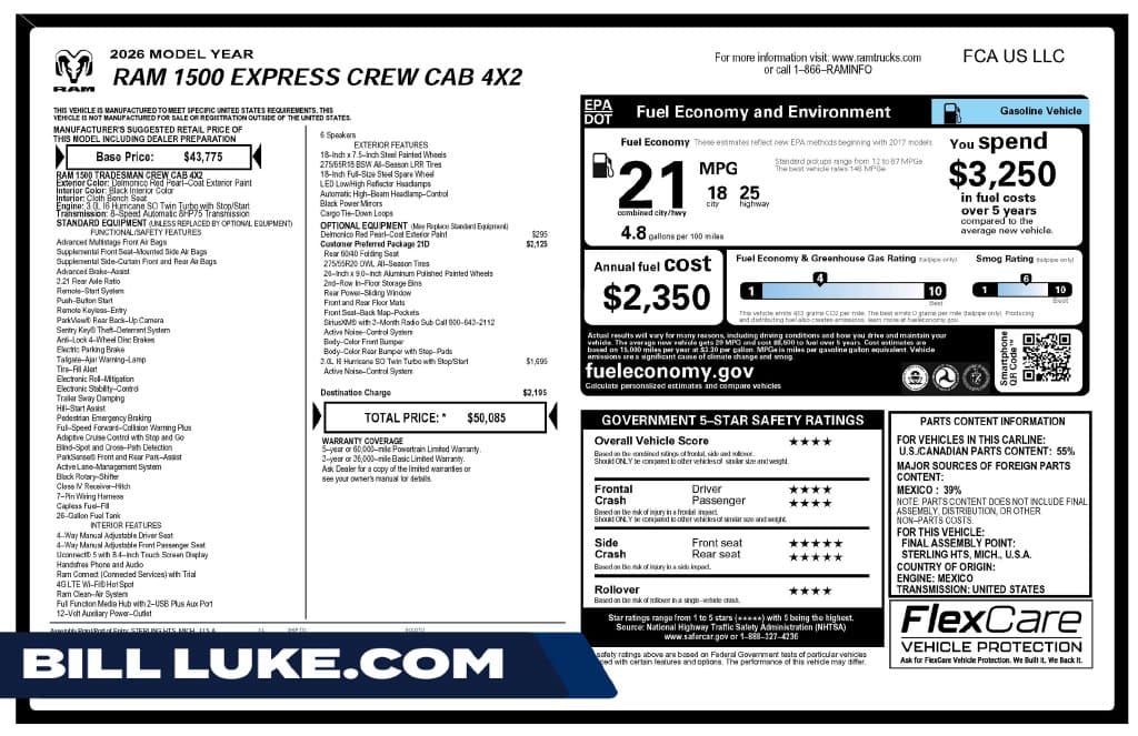 2026 RAM 1500 Express — photo 1 of 10