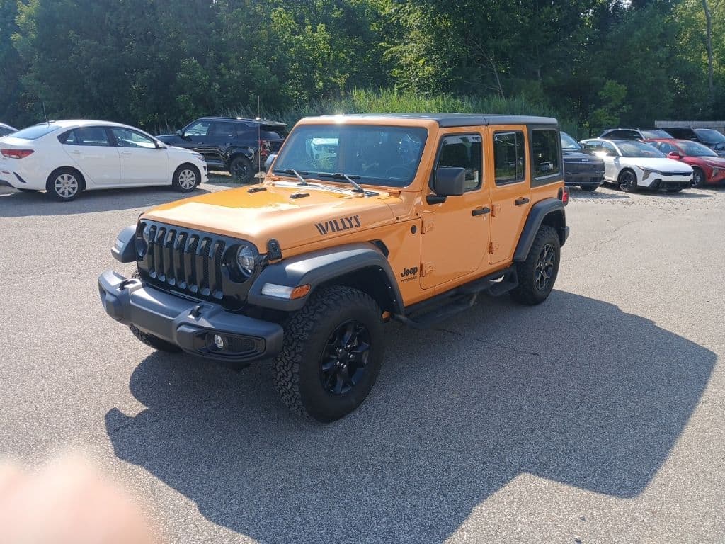 2021 Jeep Wrangler Unlimited Willys — photo 1 of 21