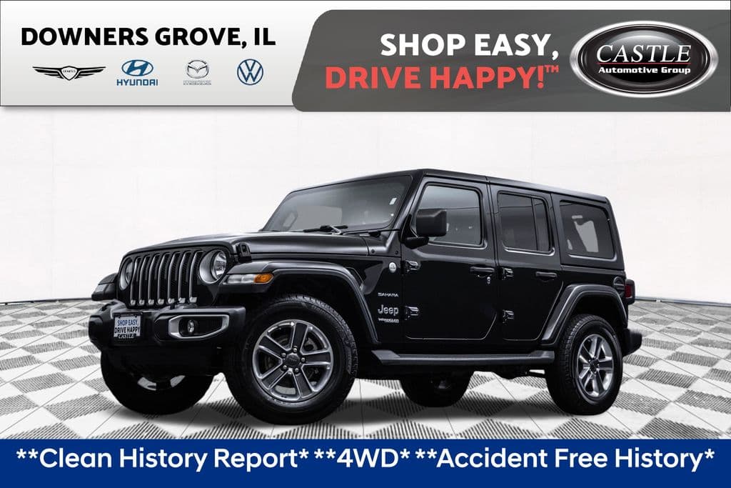 2020 Jeep Wrangler Unlimited Sahara — photo 1 of 37