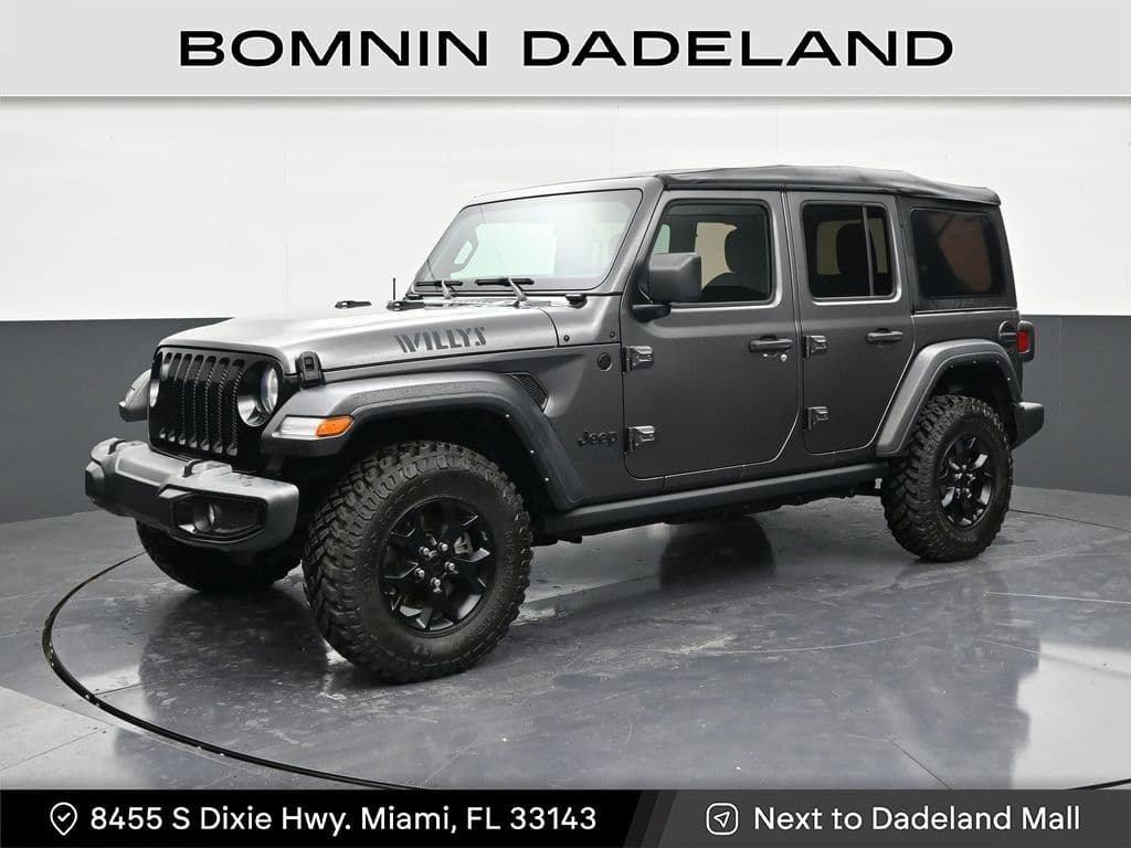 2022 Jeep Wrangler Unlimited Willys — photo 1 of 28