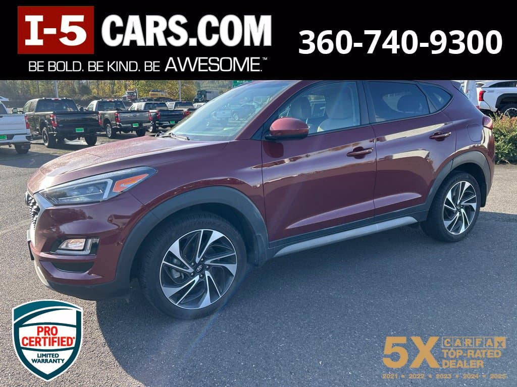 2020 Hyundai Tucson Sport — photo 1 of 8