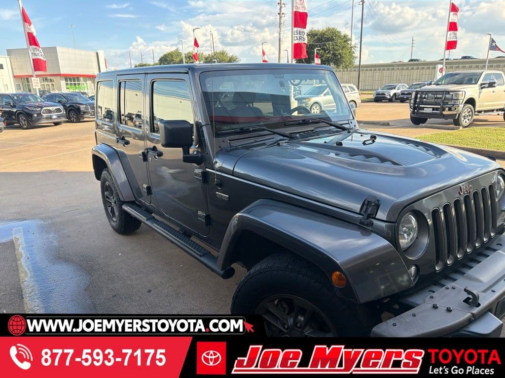 2016 Jeep Wrangler Sahara — photo 1 of 4