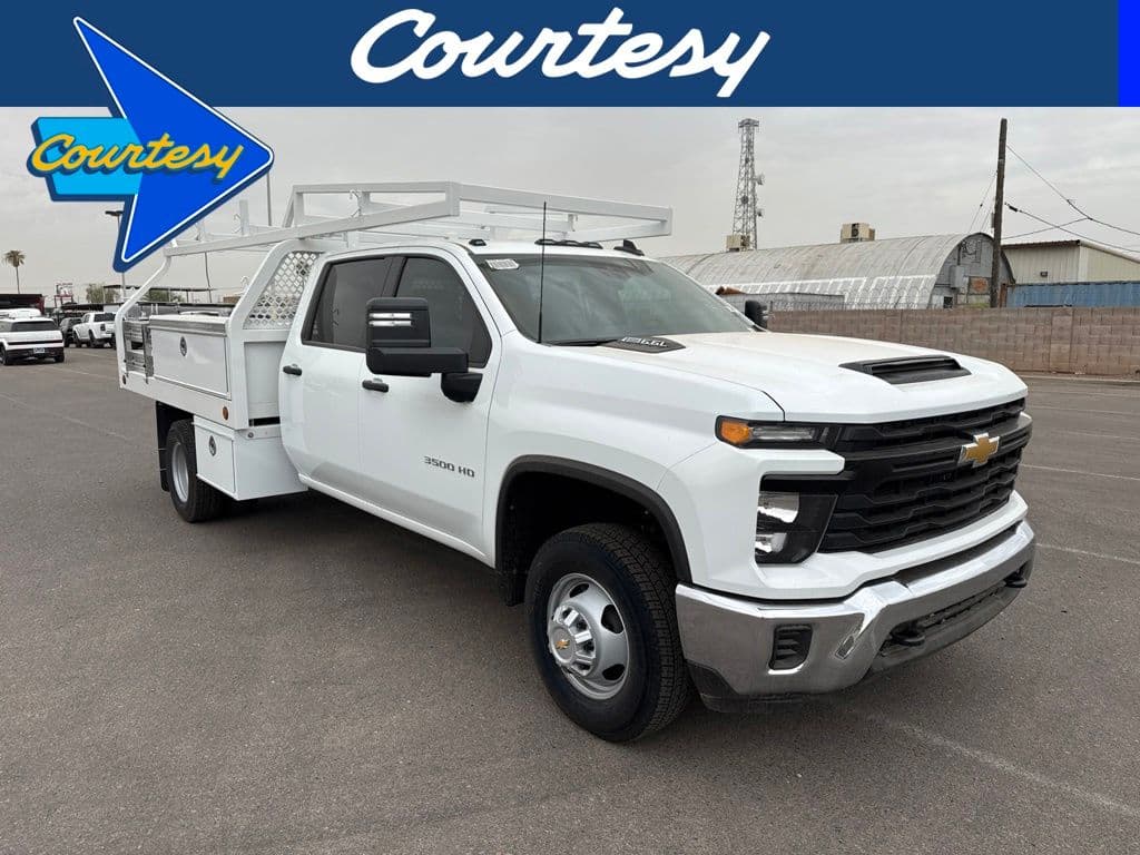 2026 Chevrolet Silverado 3500HD WT 10' Royal Contractor Body — photo 1 of 36