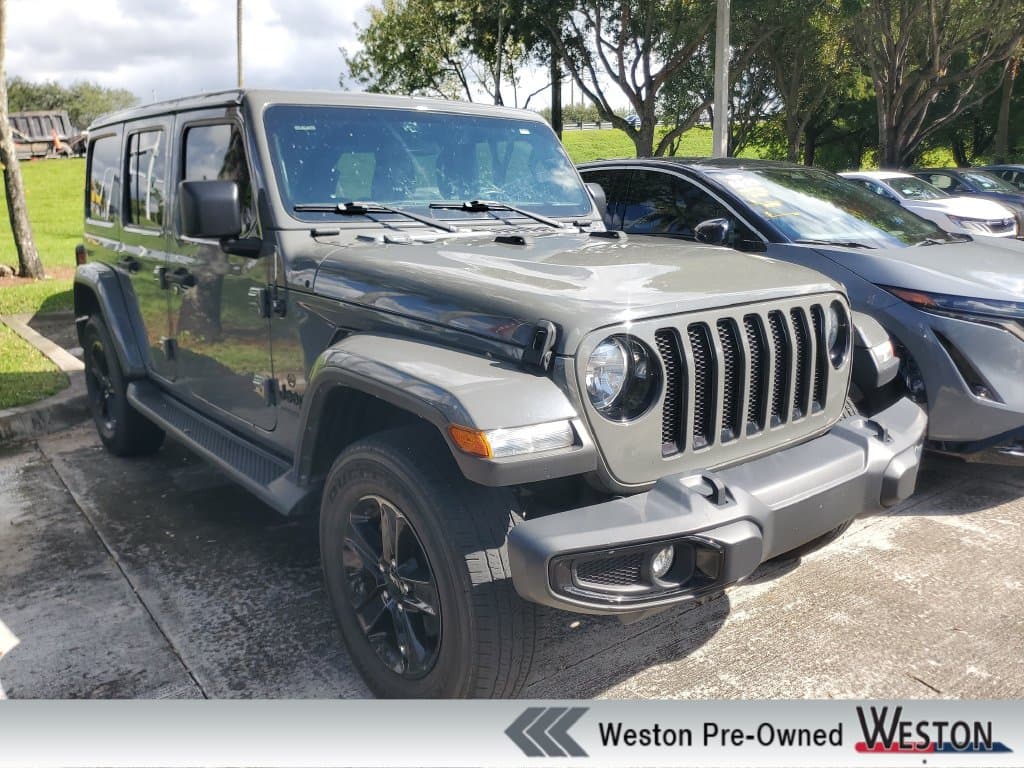 2021 Jeep Wrangler Unlimited Sahara Altitude — photo 1 of 3