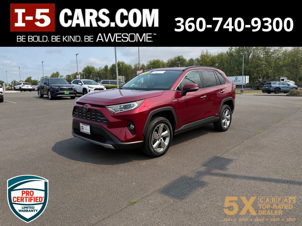 2019 Toyota RAV4 Hybrid Limited — photo 1 of 26