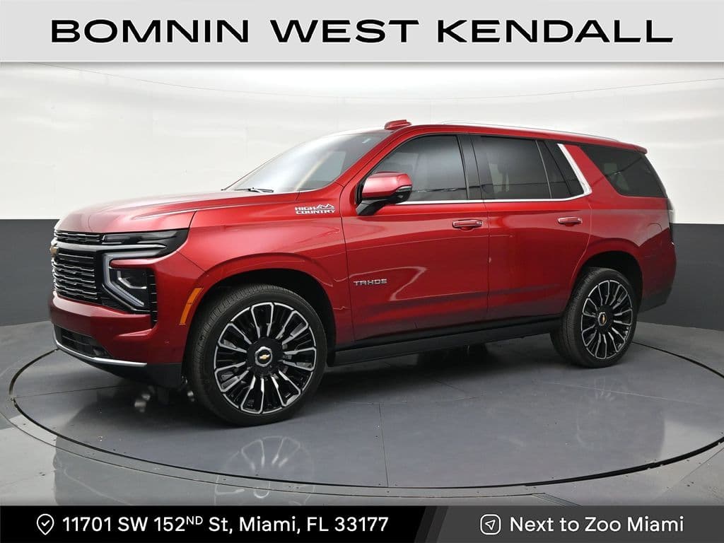 2025 Chevrolet Tahoe High Country — photo 1 of 33