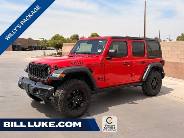 2025 Jeep Wrangler Willys — photo 1 of 26