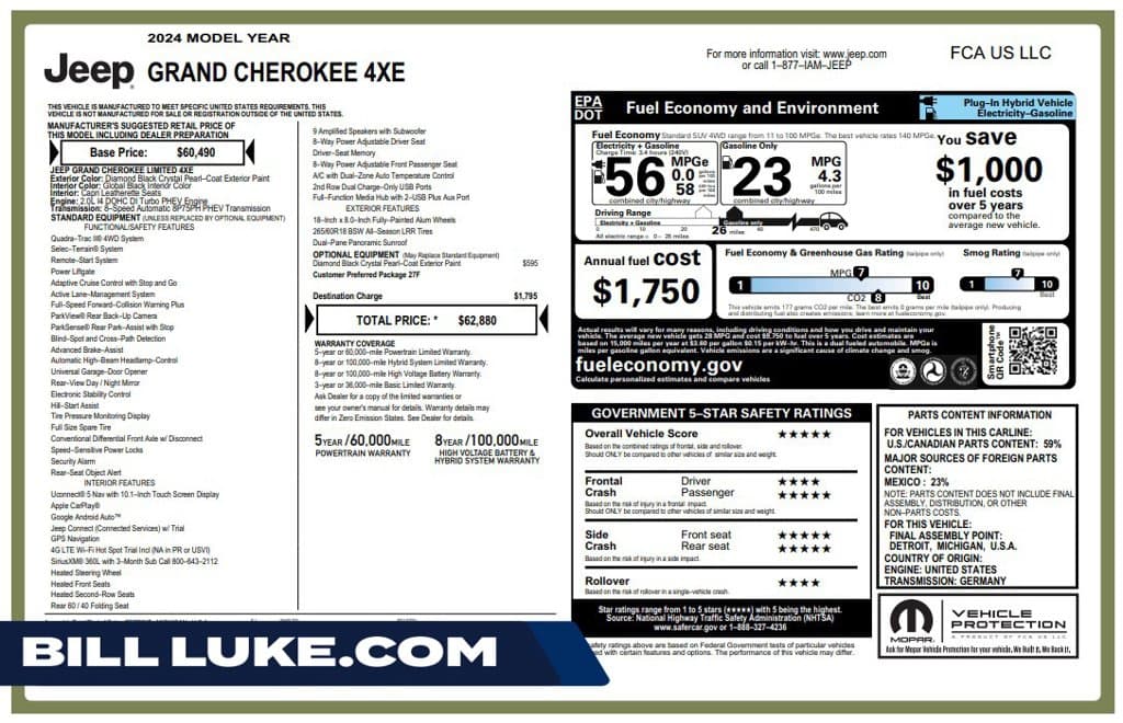 2024 Jeep Grand Cherokee Base — photo 1 of 10