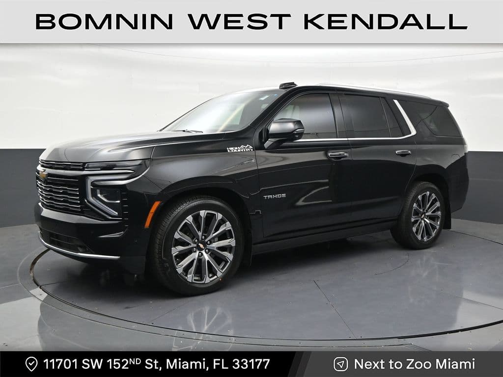 2025 Chevrolet Tahoe High Country — photo 1 of 35