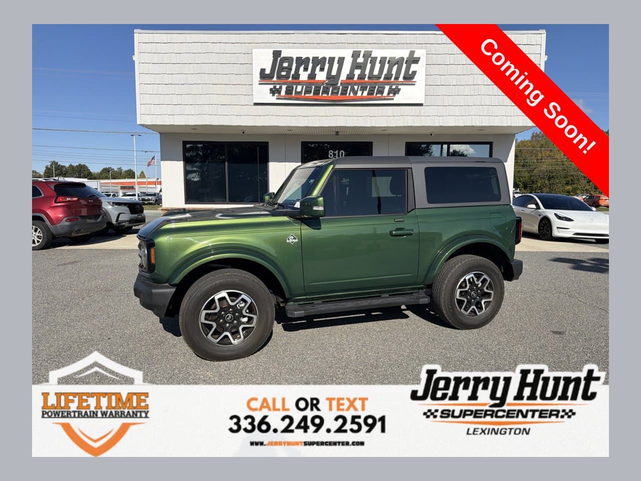 2022 Ford Bronco Outer Banks — photo 1 of 13