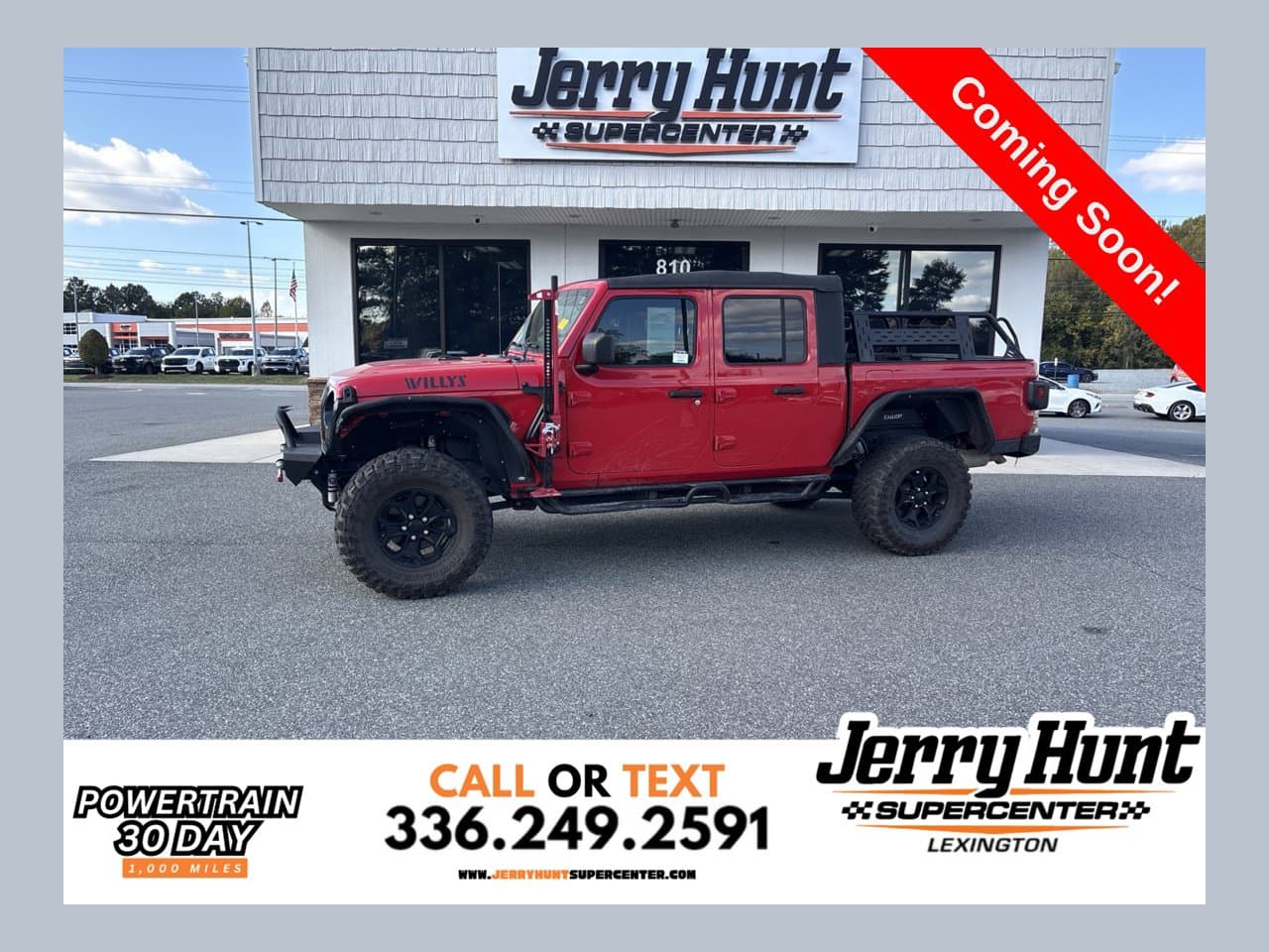 2021 Jeep Gladiator Willys — photo 1 of 12