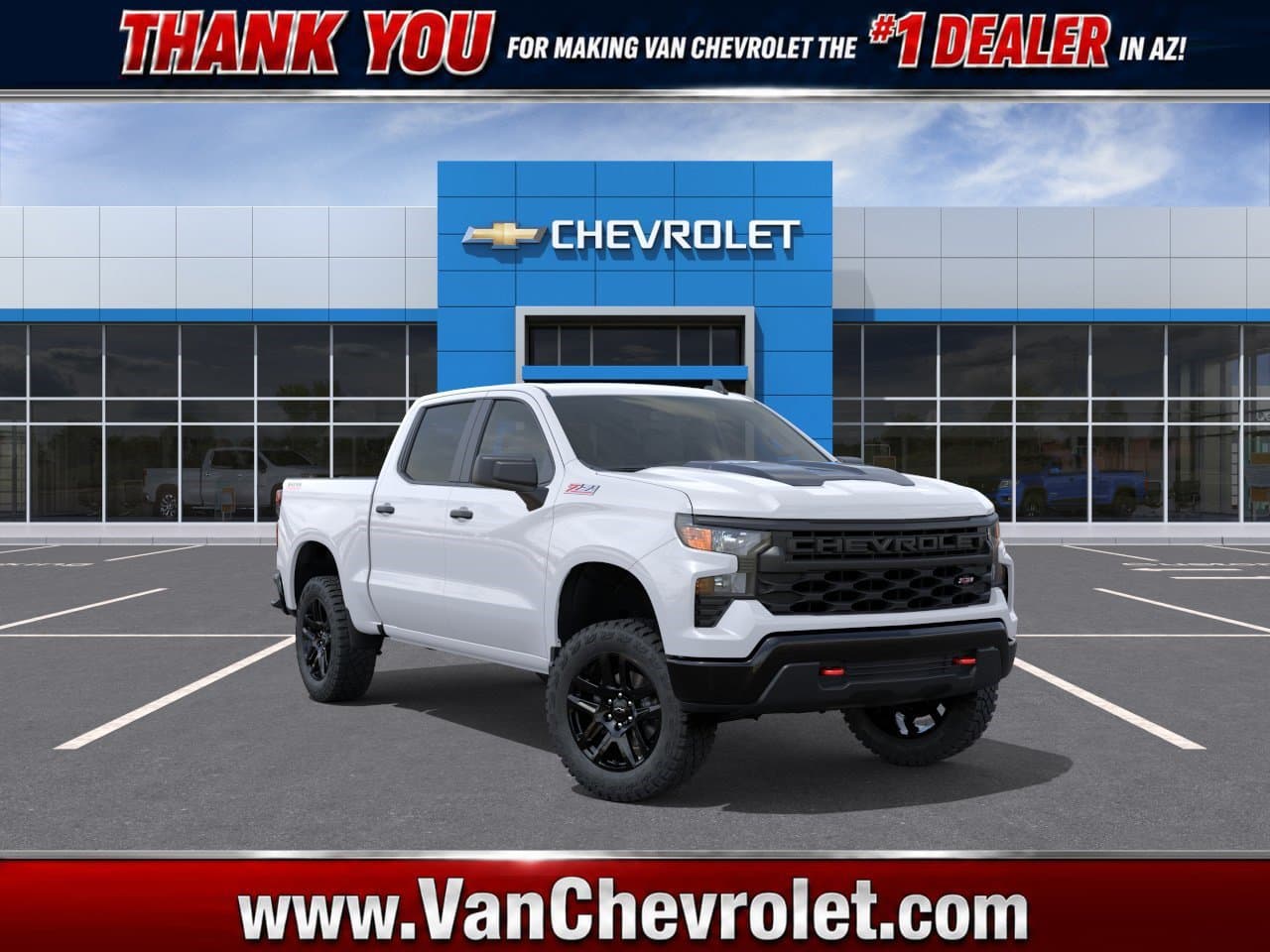 2026 Chevrolet Silverado 1500 Custom Trail Boss — photo 1 of 24
