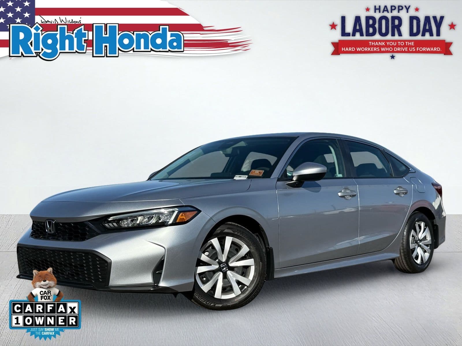 2026 Honda Civic LX — photo 1 of 36