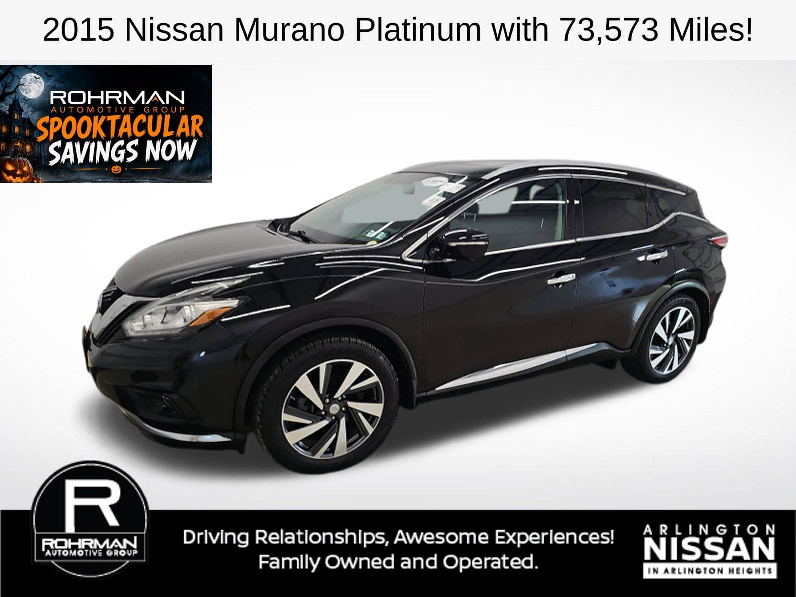 2015 Nissan Murano Platinum — photo 1 of 10