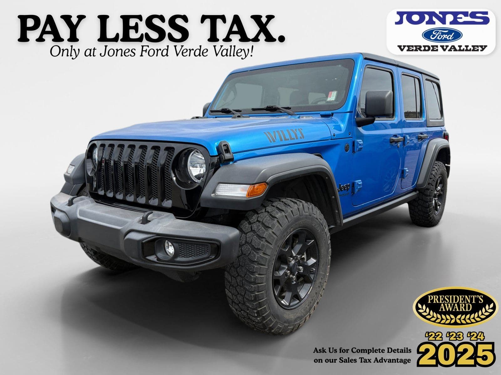 2021 Jeep Wrangler Unlimited Willys — photo 1 of 8