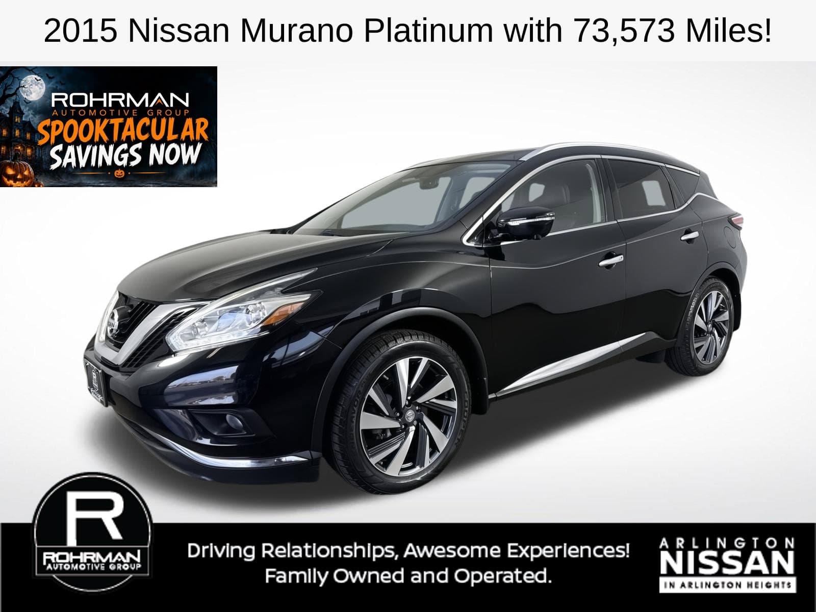 2015 Nissan Murano Platinum — photo 1 of 38