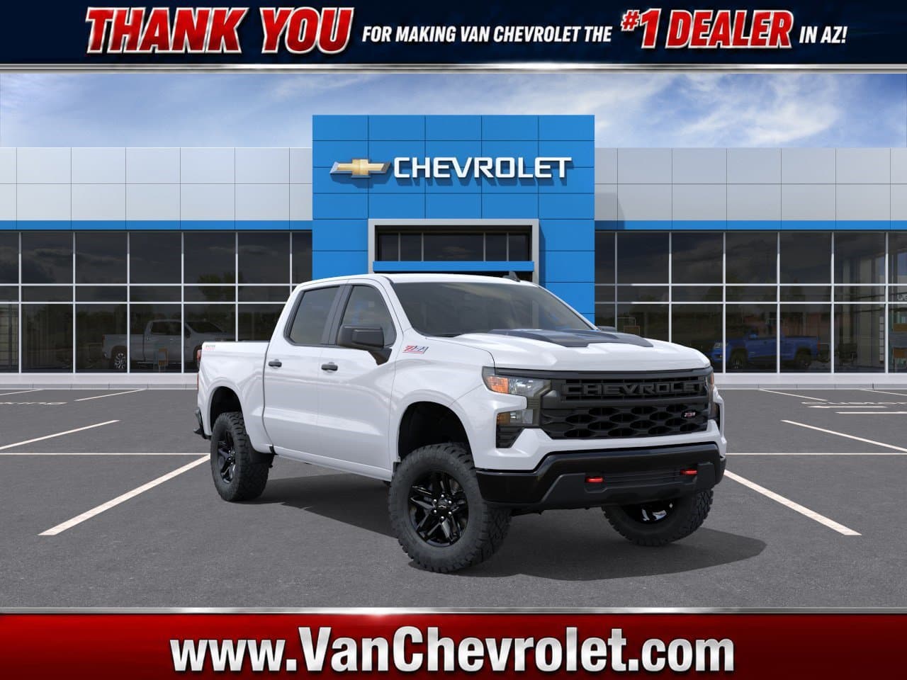 2026 Chevrolet Silverado 1500 Custom Trail Boss — photo 1 of 24