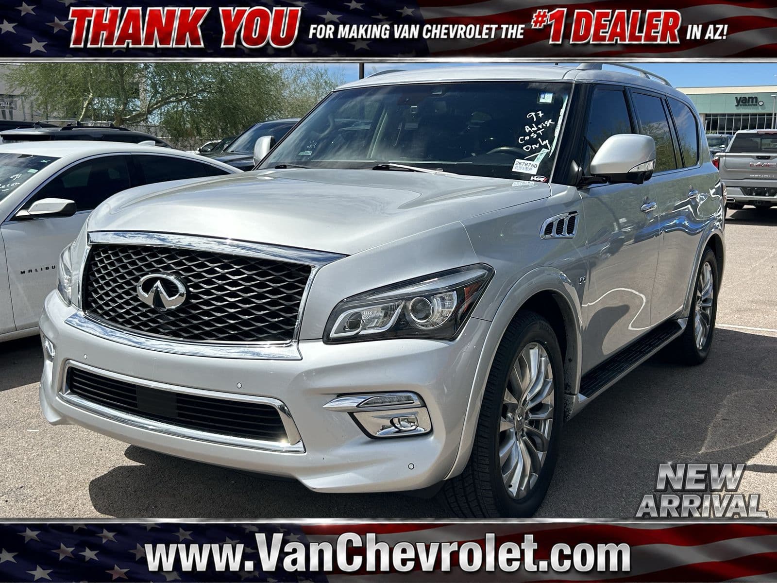 2017 INFINITI QX80 Base — photo 1 of 14