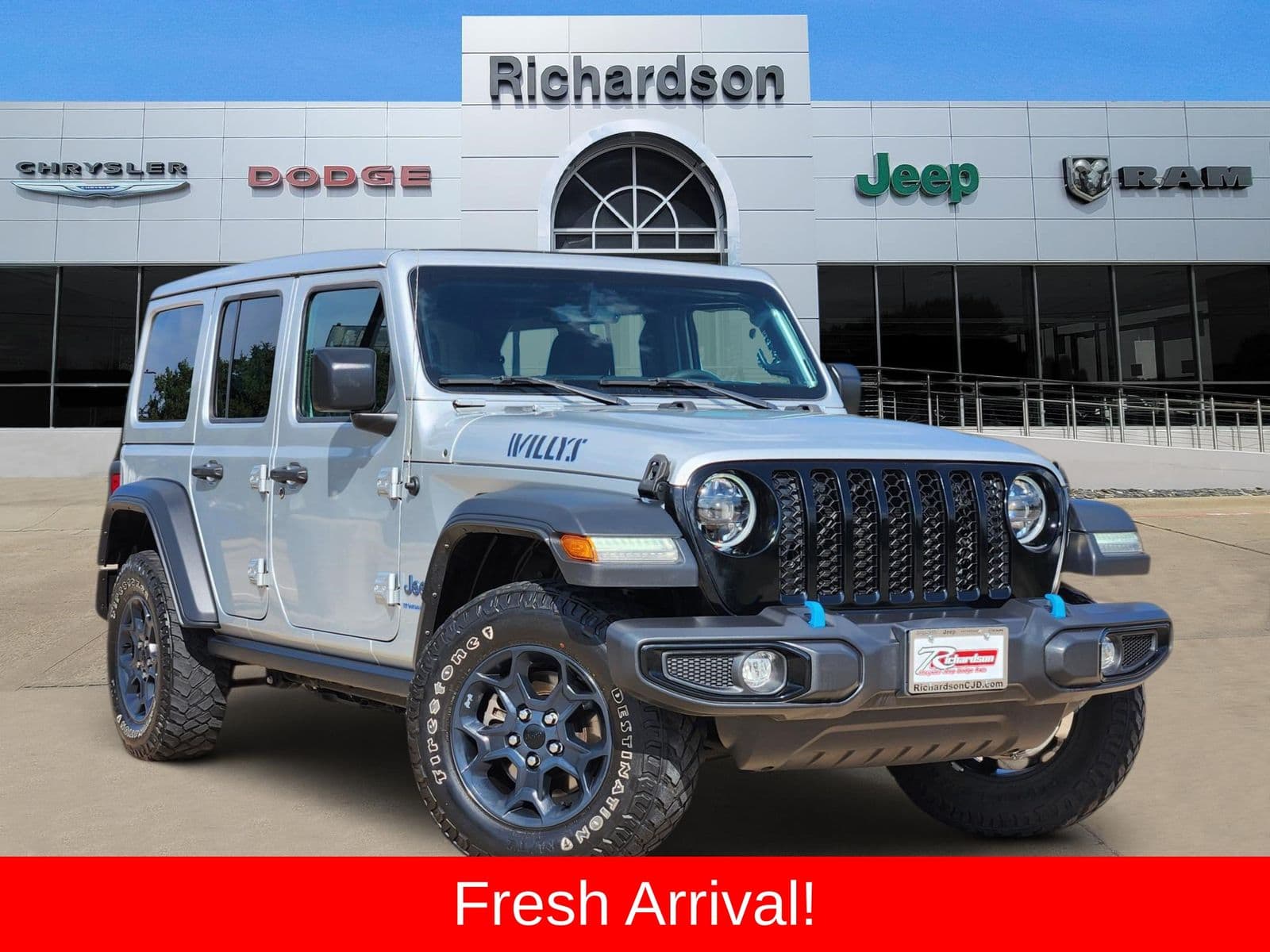 2023 Jeep Wrangler Willys 4xe — photo 1 of 45
