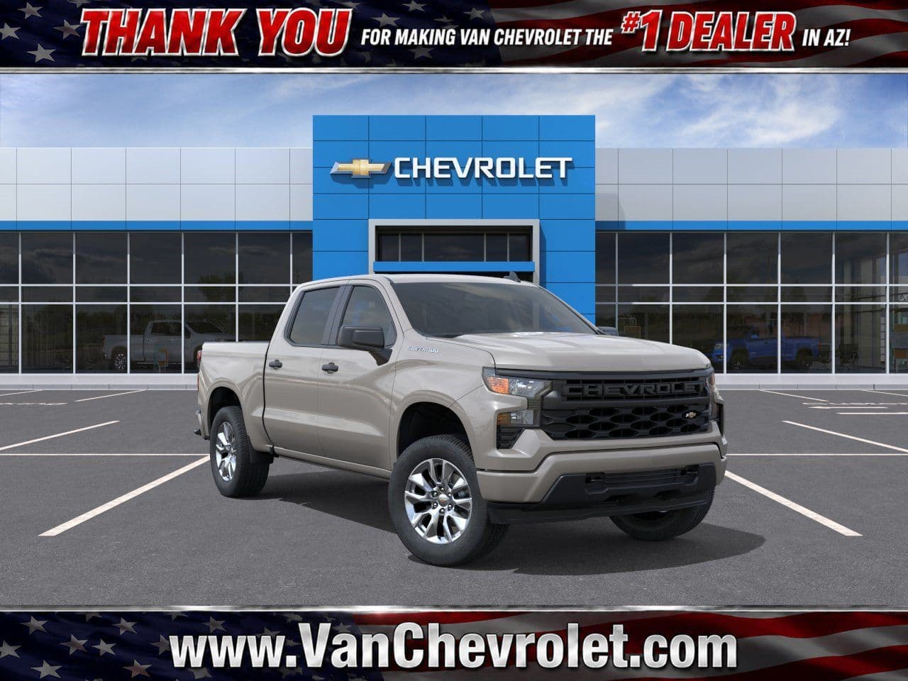 2026 Chevrolet Silverado 1500 Custom — photo 1 of 24