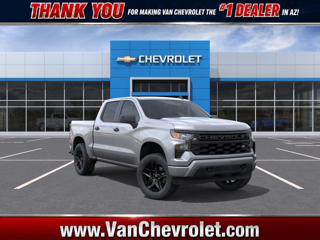 2026 Chevrolet Silverado 1500 Custom — photo 1 of 24