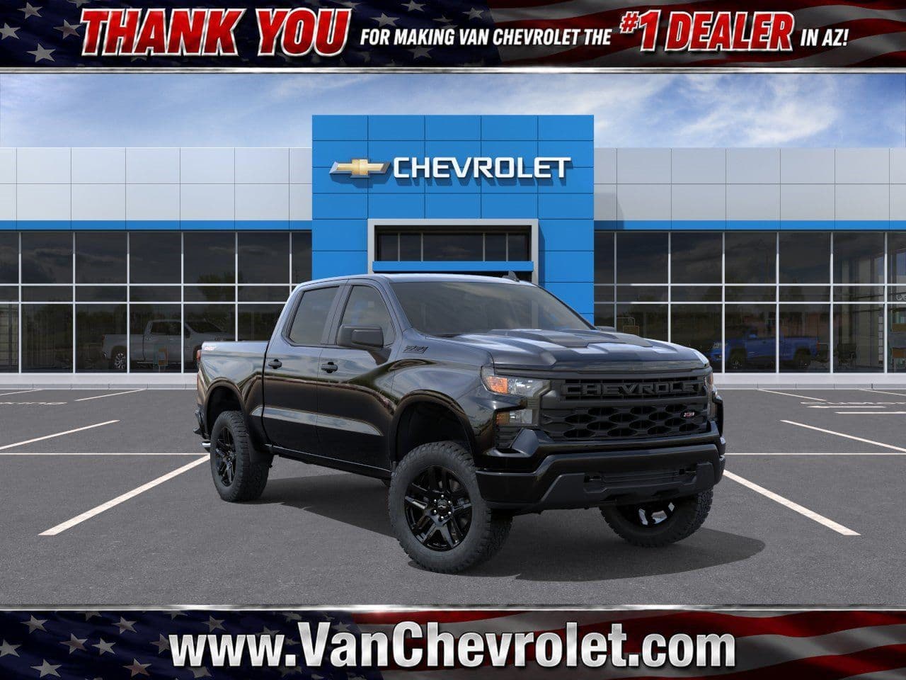 2026 Chevrolet Silverado 1500 Custom Trail Boss — photo 1 of 24