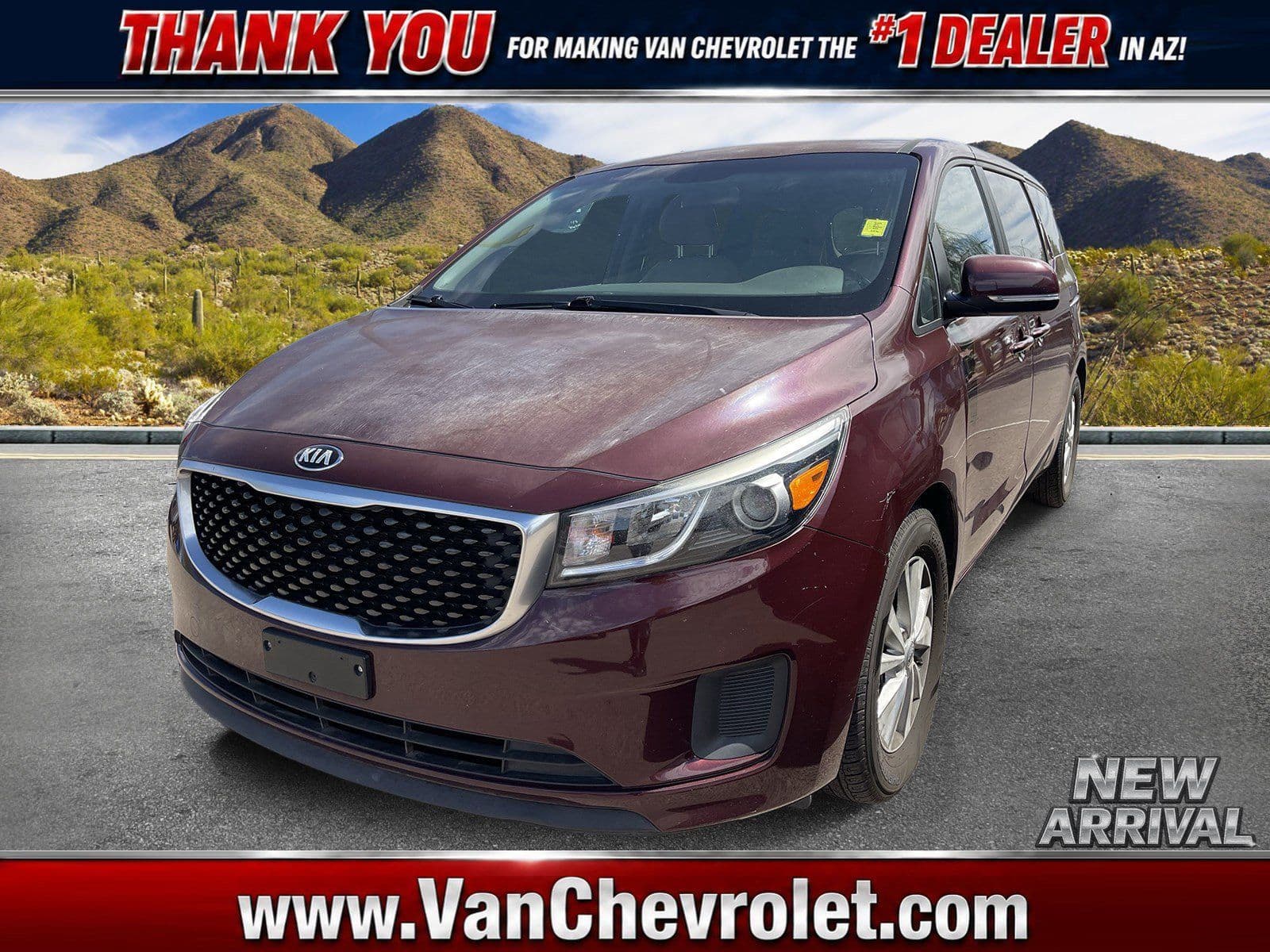 2017 Kia Sedona LX — photo 1 of 14