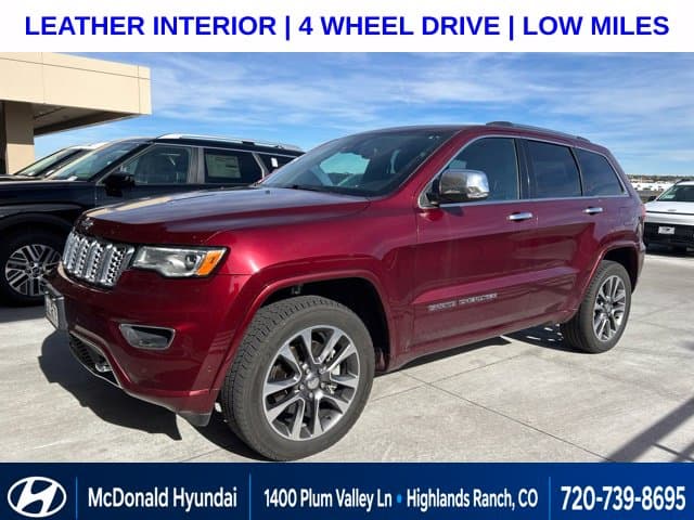 2017 Jeep Grand Cherokee Overland — photo 1 of 4