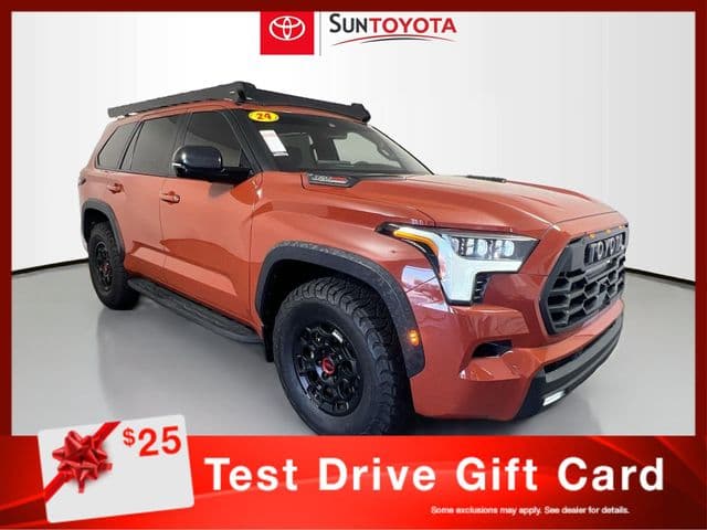 2024 Toyota Sequoia TRD Pro — photo 1 of 31