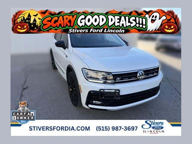 2021 Volkswagen Tiguan SE R-Line Black — photo 1 of 28
