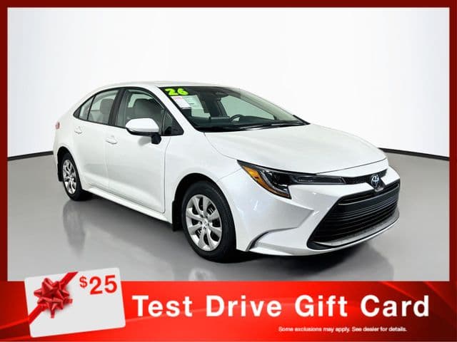 2026 Toyota Corolla LE — photo 1 of 32