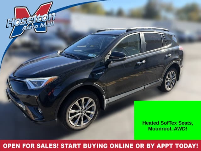 2018 Toyota RAV4 Hybrid Limited — photo 1 of 2