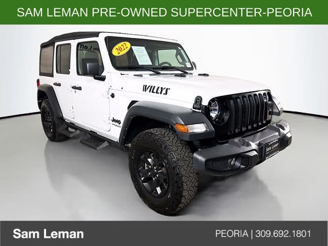 2022 Jeep Wrangler Unlimited Willys — photo 1 of 27