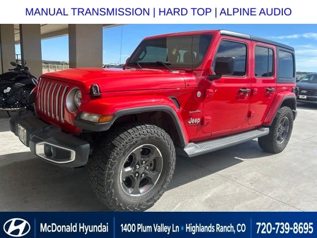 2020 Jeep Wrangler Unlimited Sahara — photo 1 of 4