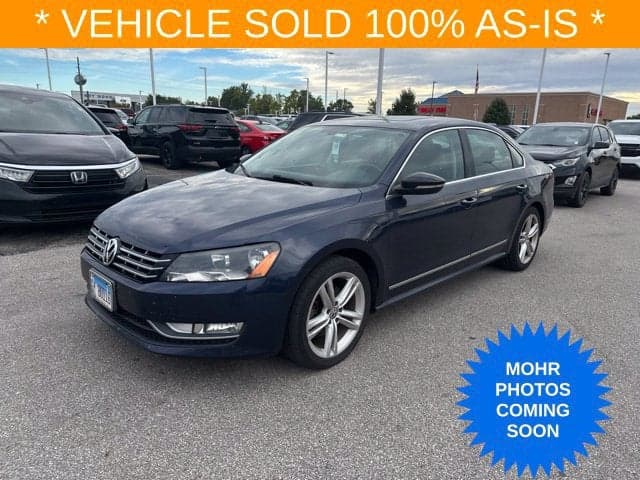2012 Volkswagen Passat TDI SEL Premium — photo 1 of 12