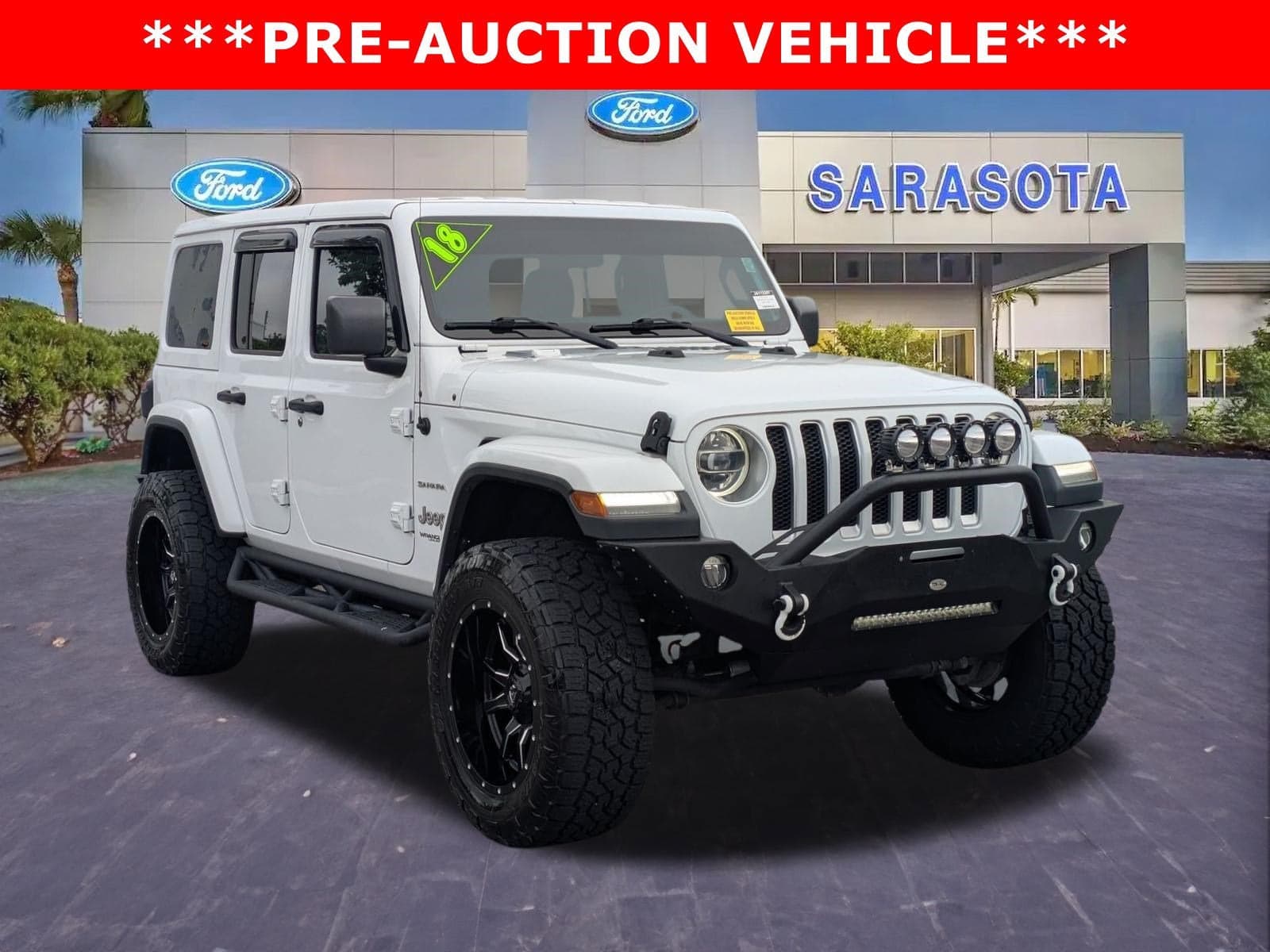 2018 Jeep Wrangler Unlimited Sahara — photo 1 of 5
