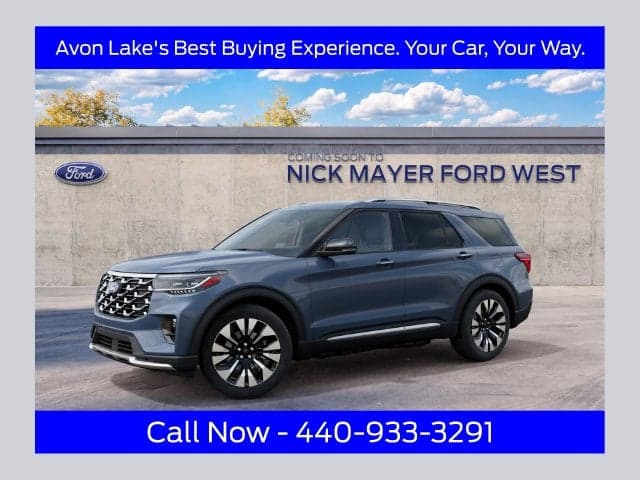 2027 Ford Explorer Platinum — photo 1 of 5