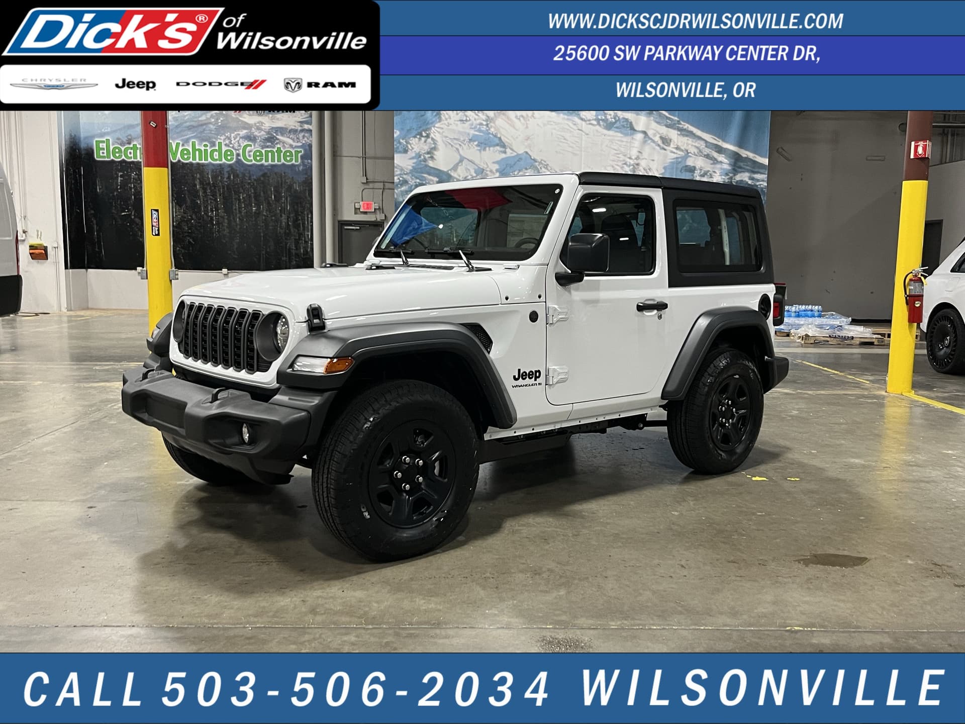 2026 Jeep Wrangler WRANGLER 2-DOOR SPORT — photo 1 of 26