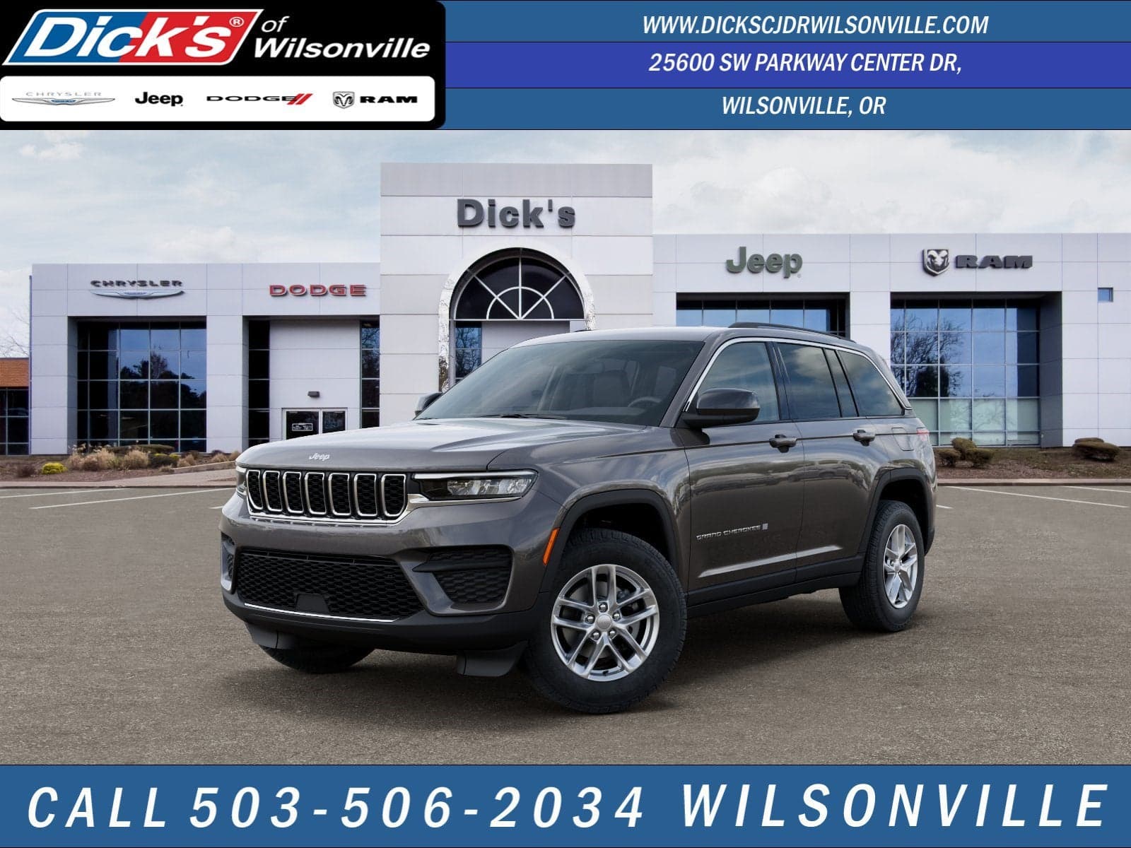 2026 Jeep Grand Cherokee GRAND CHEROKEE LAREDO X 4X4 — photo 1 of 26
